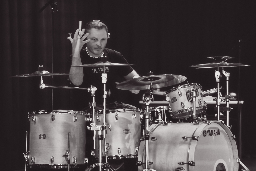 Drum-Performance Patrick Metzger