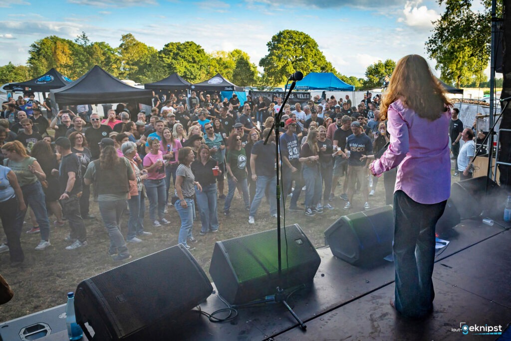 Konzert im Freien mit Publikum